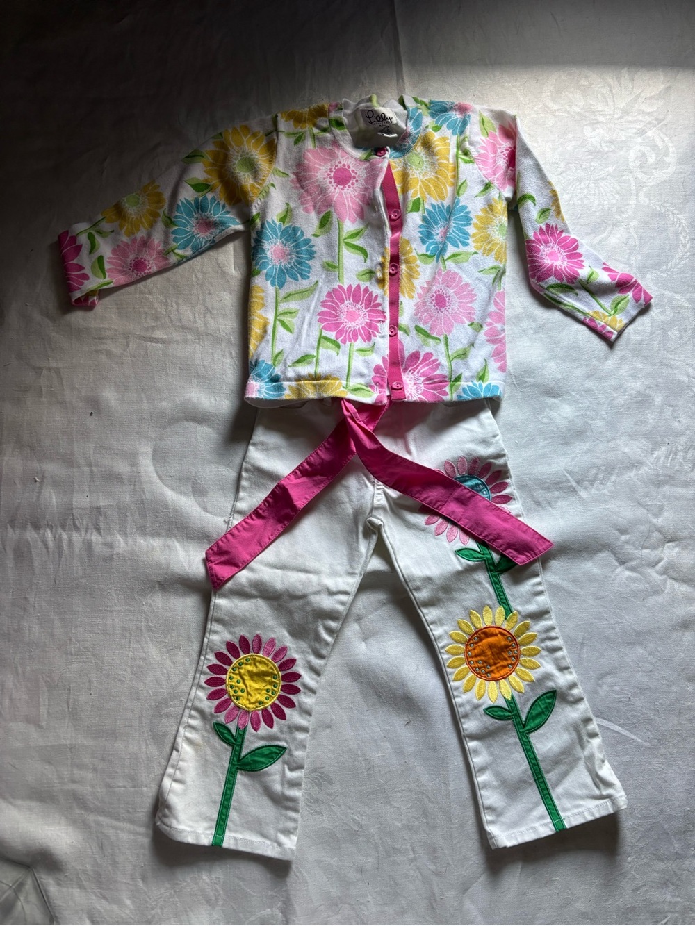 Lilly Pulitzer White Label Mini outfit